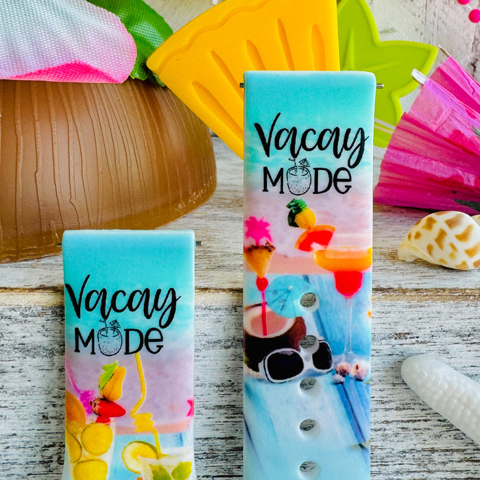 Vacay Mode Print Silicone Band For Samsung Watch