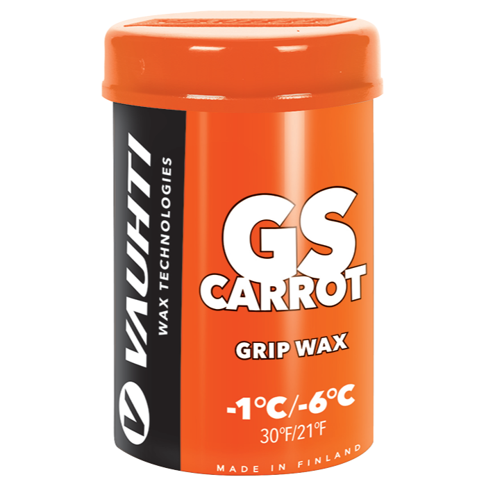 A product picture of the Vauhti GS CARROT Hardwax | 45g (-1C/-6C)
