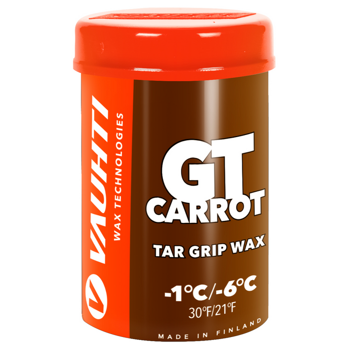 A product picture of the Vauhti GT CARROT Hardwax | 45g (-1C/-6C)