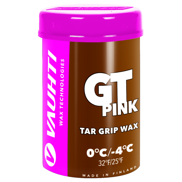 A product picture of the Vauhti GT PINK Hardwax (0C/-4C) | 45g