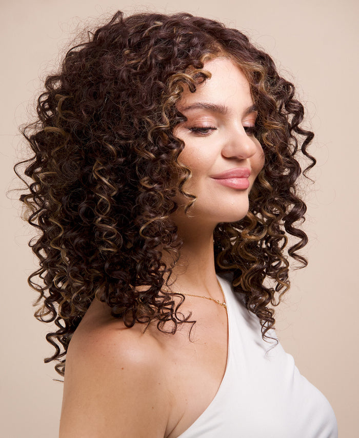 vegan fiber curly balayage - wig 16".