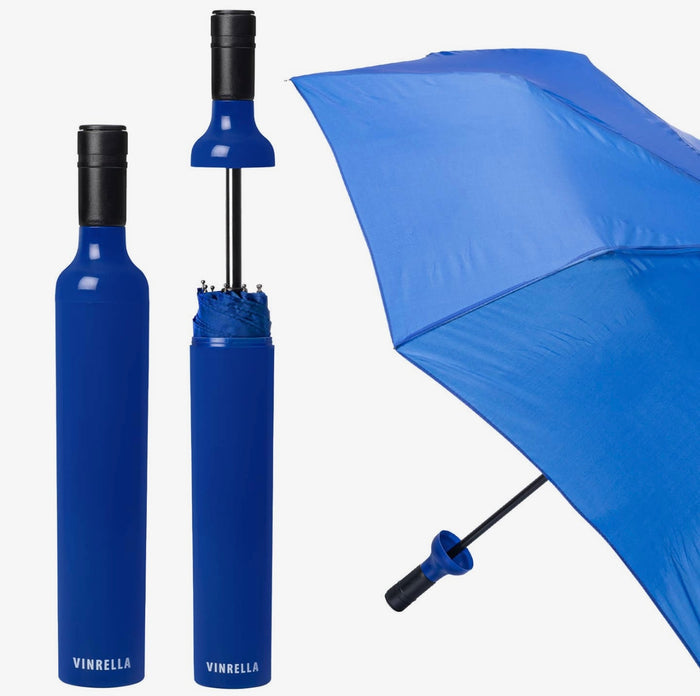 Vinrella Cobalt Bottle Umbrella