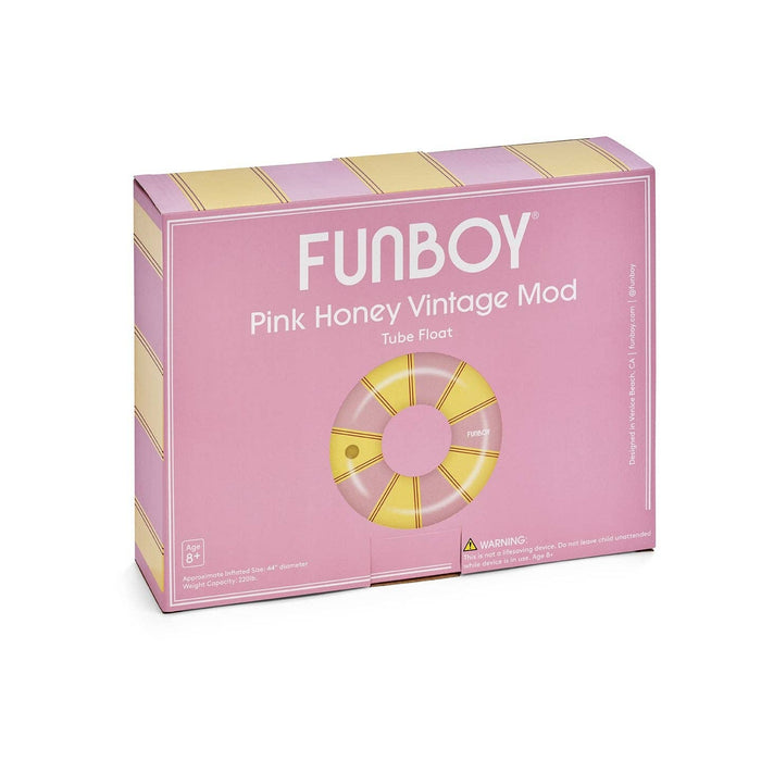 Vintage Lux Tube Float Pink Mod