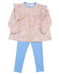 Watercolor Wildflowers Legging Set