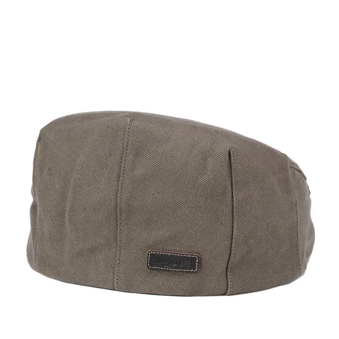 Waxed Canvas Flat Cap | TRP0503