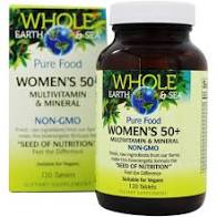 Whole Earth & Sea: Women’s 50+ Multivitamin & Mineral
