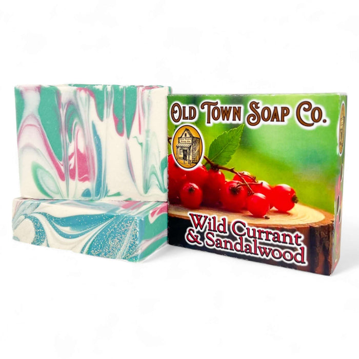 Wild Currant & Sandalwood Bar Soap - Old Town Soap Co.