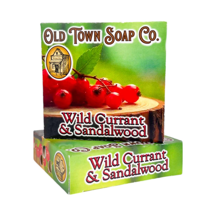 Wild Currant & Sandalwood Bar Soap - Old Town Soap Co.
