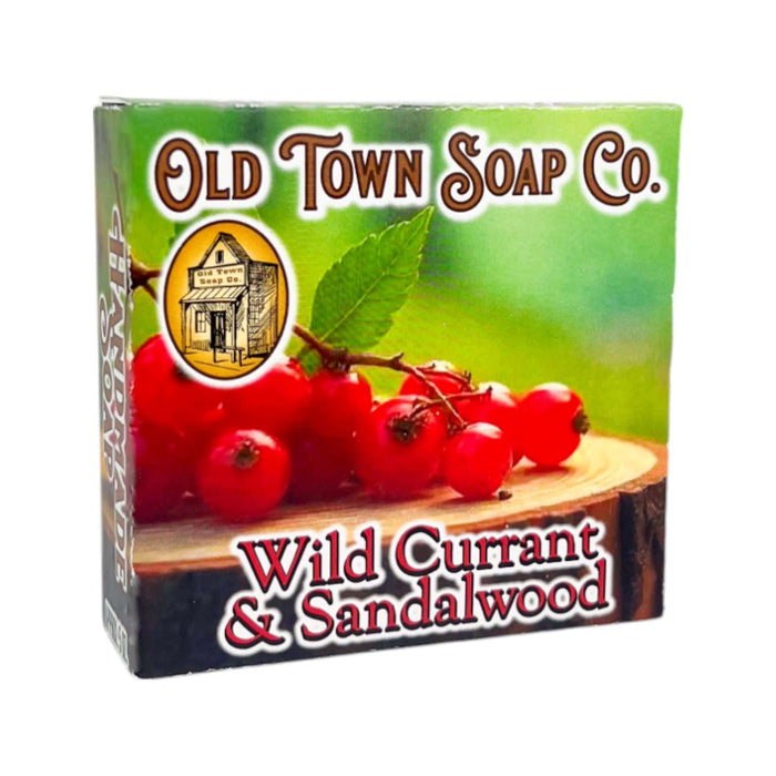 Wild Currant & Sandalwood Bar Soap - Old Town Soap Co.