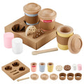 Wooden Coffee To Go Set