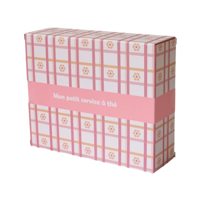 Wooden Toy - Pink Tea Set - Packaging
