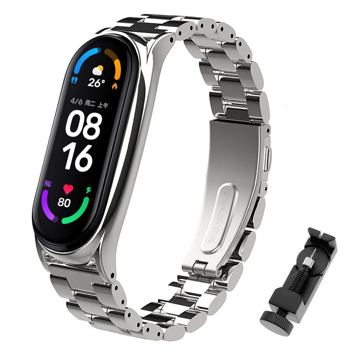 Xiaomi Mi Band 6 Metalen Schakelarmband