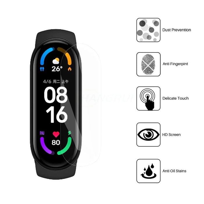 Xiaomi Mi Band 6 Screen Protector (set van 3 stuks)