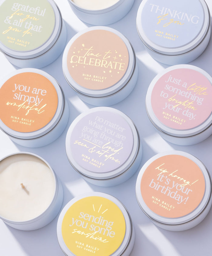 You Are Loved, Seen & Never Alone - Occasion Candle - Nina Bailey