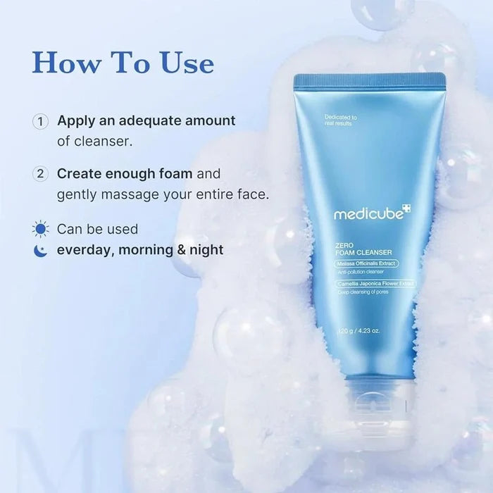 Zero Foam Daily Pore Care Facial Cleanser - 120ml
