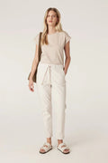 ZOE JOGGER | Parchment - Darling & Domain