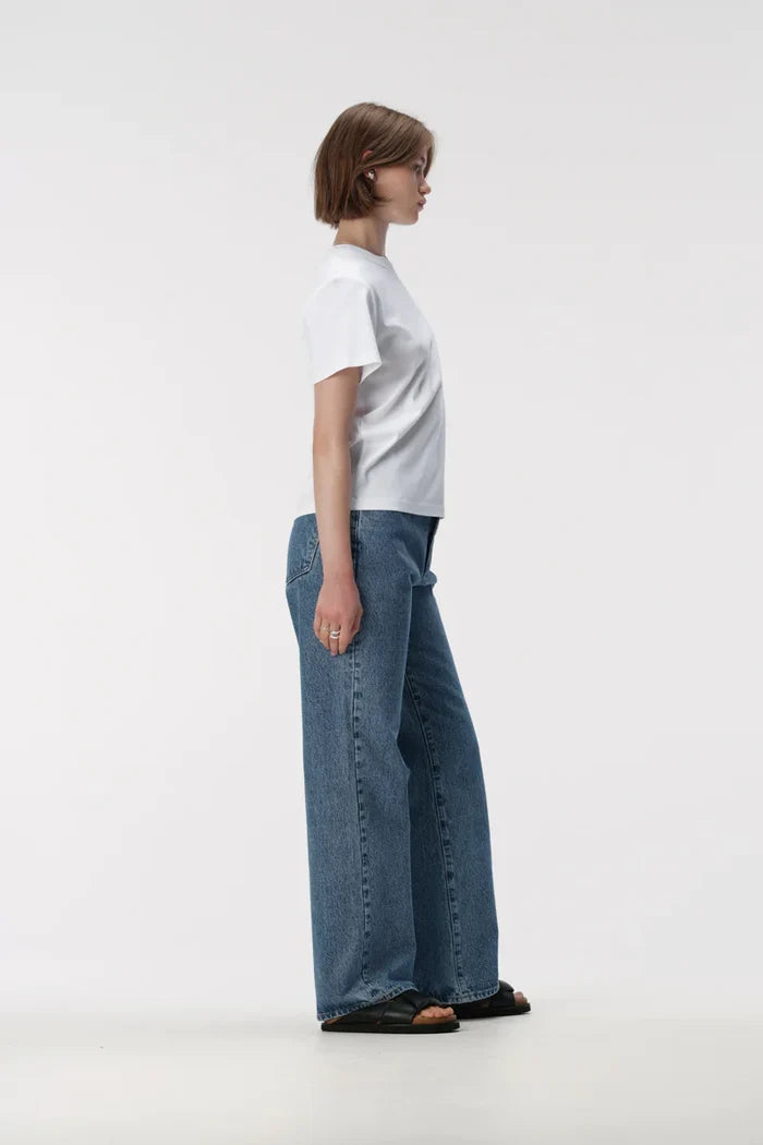 Elka Collective ZOE TEE in White